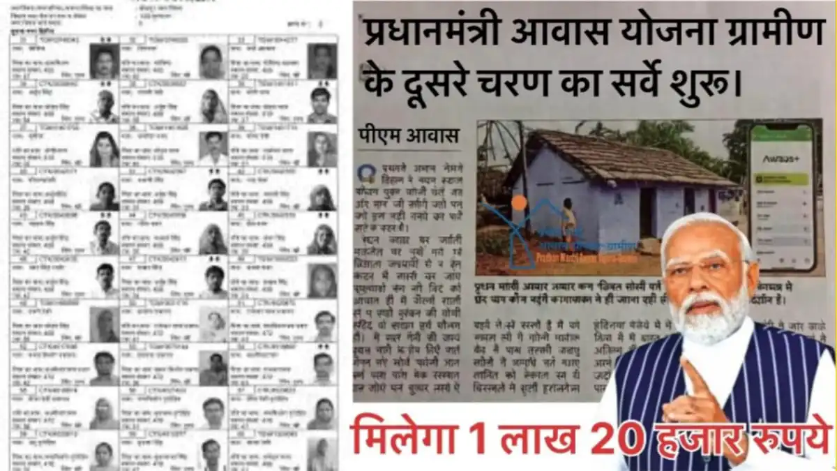 PM Awas Yojana Gramin Survey